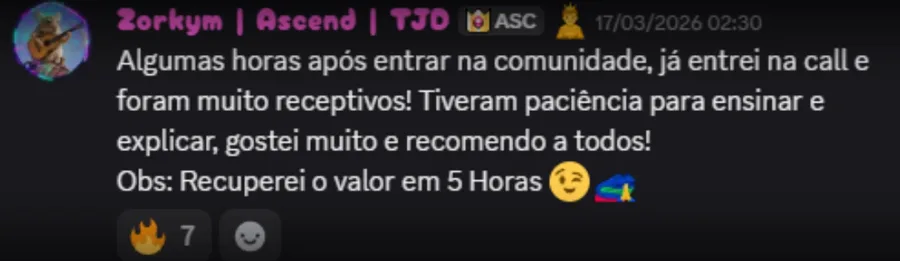 Feedback de membro 7