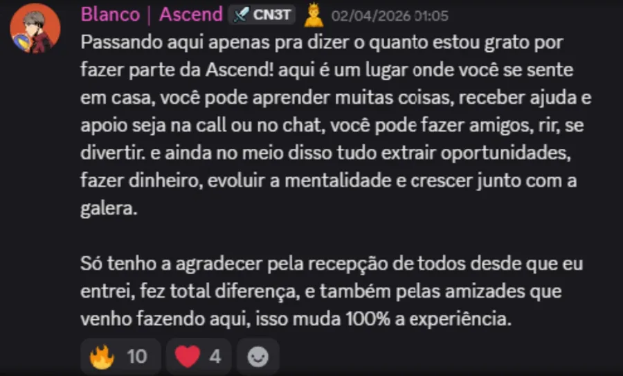 Feedback de membro 15