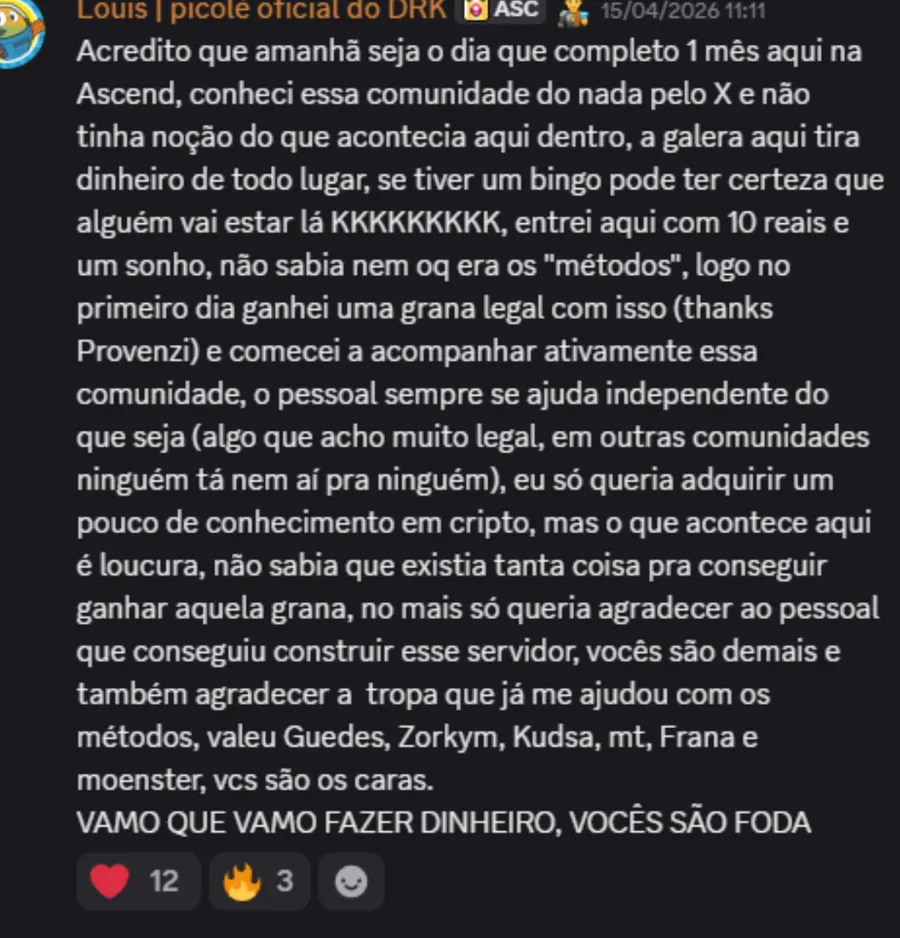 Feedback de membro 18