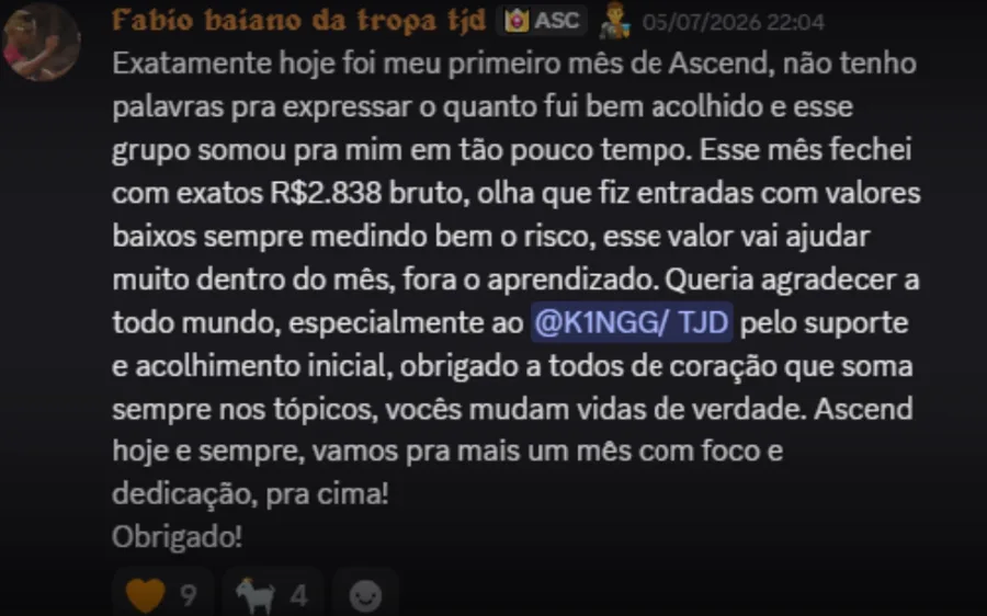 Feedback de membro 28
