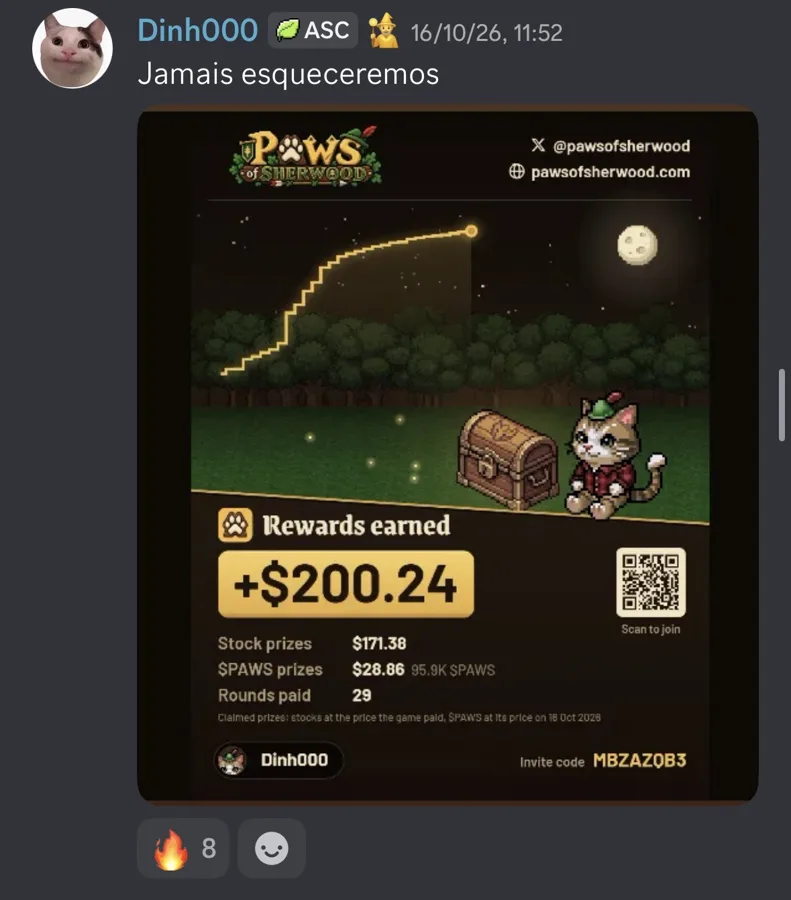 Resultado recente de membro 5